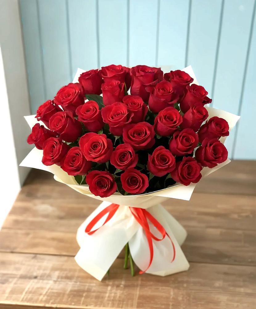 Букет 29 Красных роз в Чертково