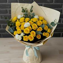 Букет цветов из:  Розы в Чертково