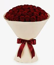 Букет 101 Бордовая роза Блэк Бакарра в Чертково