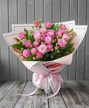 Букет Розовый кустик #REPLACE_PRED# Чертково
