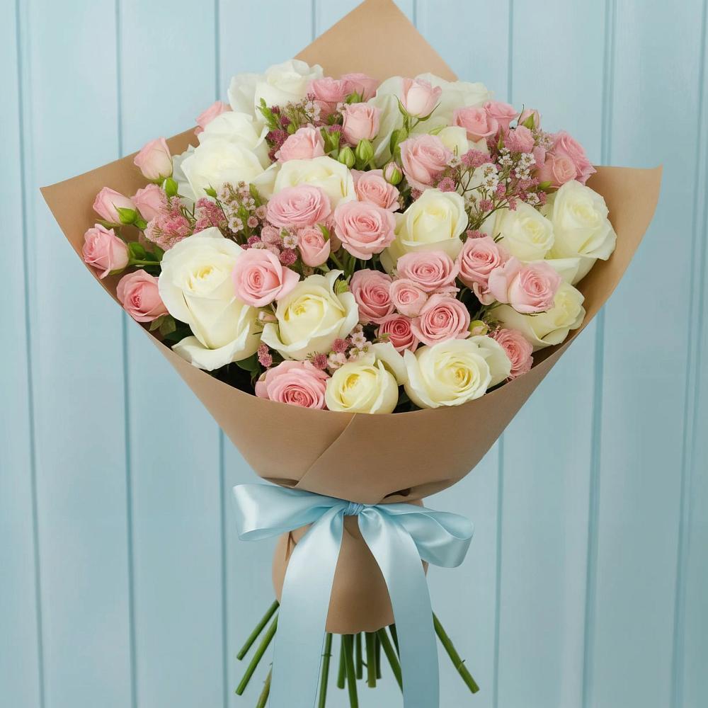 Букет цветов из: Розы в Чертково