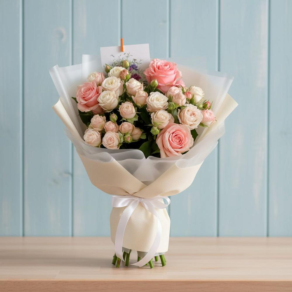 Букет цветов из: Розы в Чертково