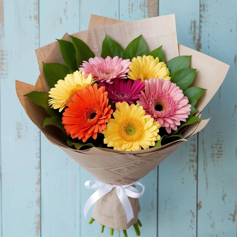 Букет цветов из: Герберы в Чертково