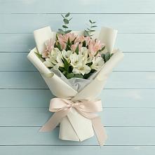Букет цветов из:  Альстромерии #REPLACE_PRED# Чертково