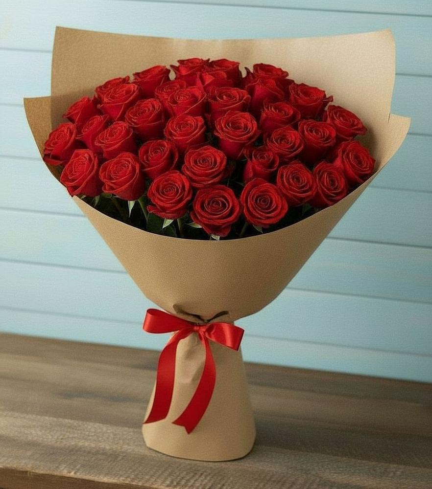 Букет Красные розы Милано в Чертково