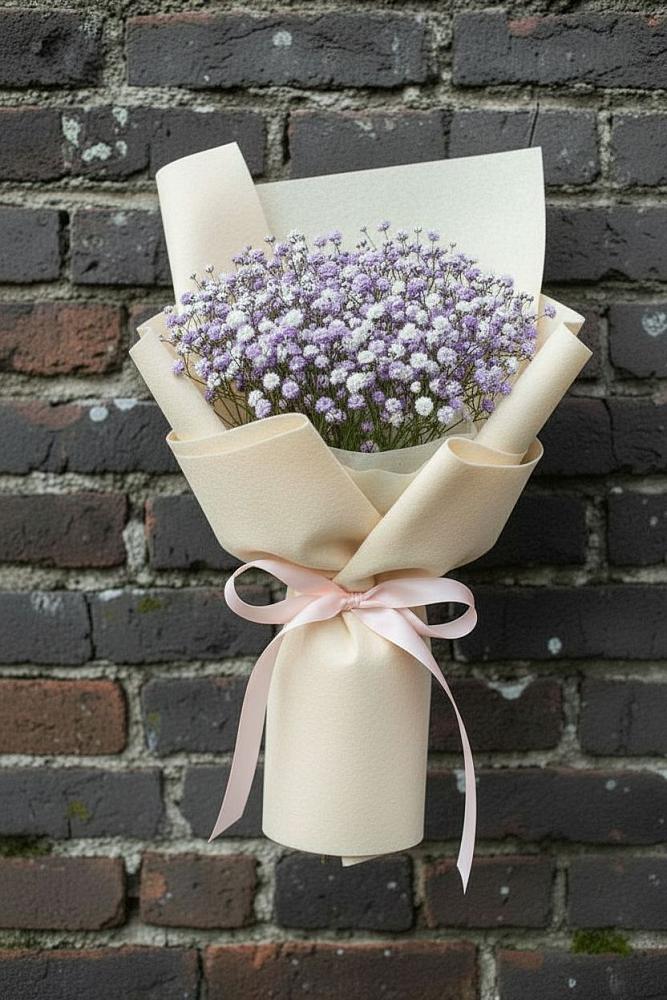 Букет цветов из: Гипсофила в Чертково