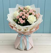 Букет цветов из:  Розы в Чертково