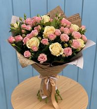 Букет цветов из:  Розы в Чертково