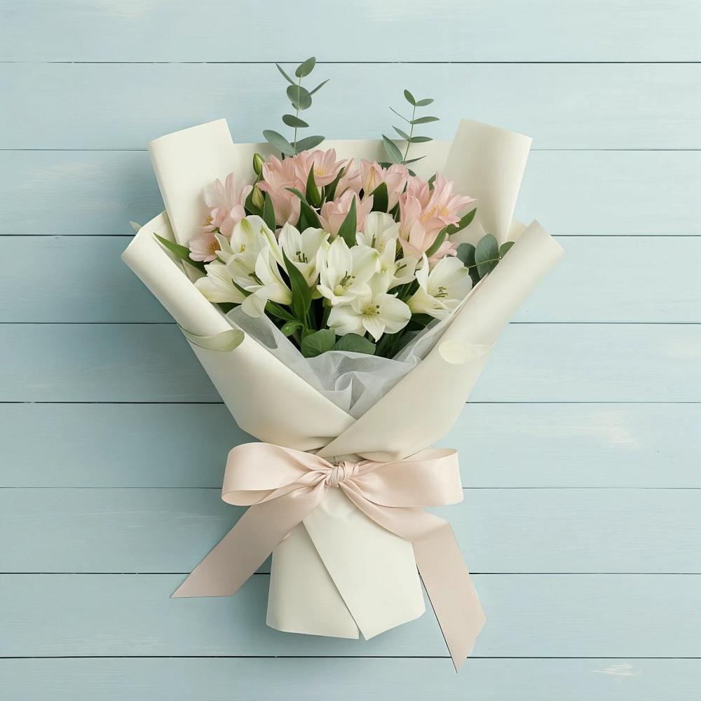 Букет цветов из: Альстромерии в Чертково