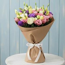 Букет цветов из:  Лизиантусы в Чертково
