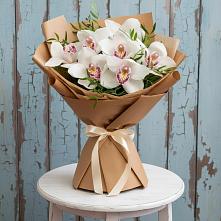 Букет цветов из:  Орхидеи и Розы в Чертково